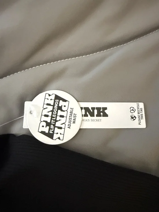 PINK Victoria’s Secret High Rise Flip It Fold Over Waist Leggings Size XL-NWT - Picture 9 of 10